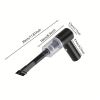 Portable Car Vacuum Cleaner, Handheld Vacuum High Power Cordless, Hand Vacuum Rechargeable Easy To Clean Car Interior, Desktop, Sofa, Keyboard