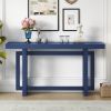 U_STYLE Contemporary Console Table with Wood Top, Extra Long Entryway Table for Entryway, Hallway, Living Room, Foyer, Corridor
