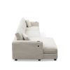 [VIDEO provided][New]134*54"Oversized Corduroy Sectional Sofa,L Shaped Cloud Couch with USB Charging Port,Cup Holder