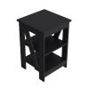 Side Table Rossville, Living Room, Black