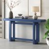 U_STYLE Contemporary Console Table with Wood Top, Extra Long Entryway Table for Entryway, Hallway, Living Room, Foyer, Corridor