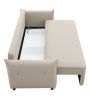 ACME Irina Sofa w/Sleeper, Beige Fabric LV03110