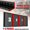 Raybee 3 Pack Storage Shelves for Garage Shelving Metal Garage Shelves Rack for Warehouse Pantry Kitchen, 72" H x 31.5" W x 16.5